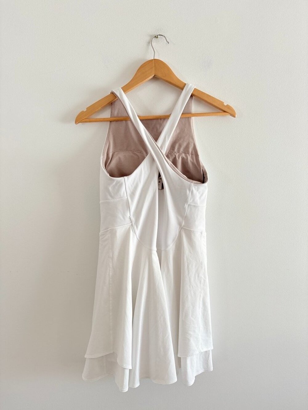 Lululemon Court Crush Dress White Size 8 - Picture 7 of 8